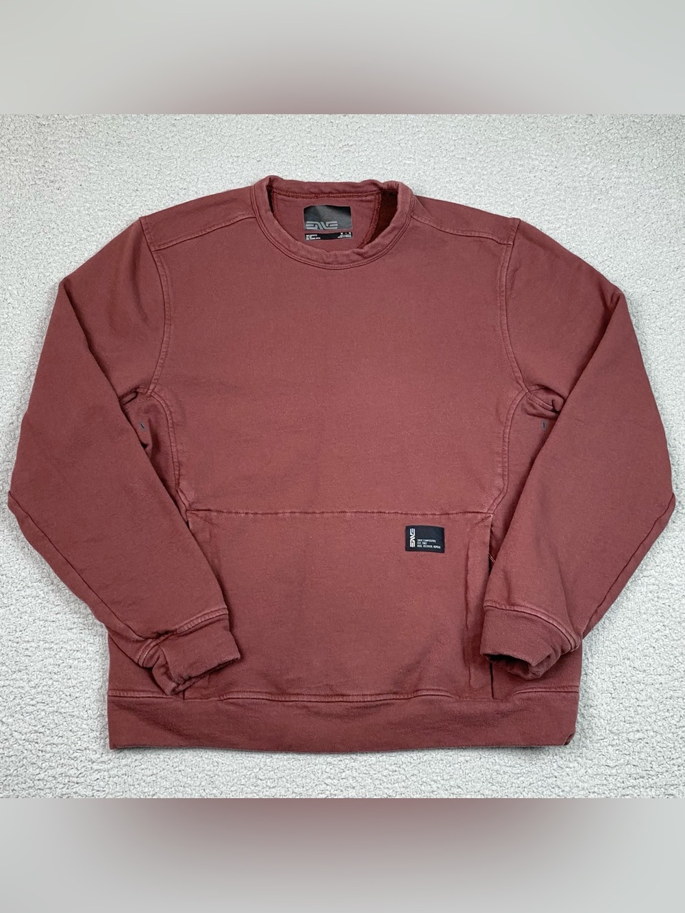 ENVE Composites Sweatshirt Men's Size M Wool Cotton Crewneck French Terry Medium